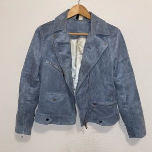 Suede Moto jacket